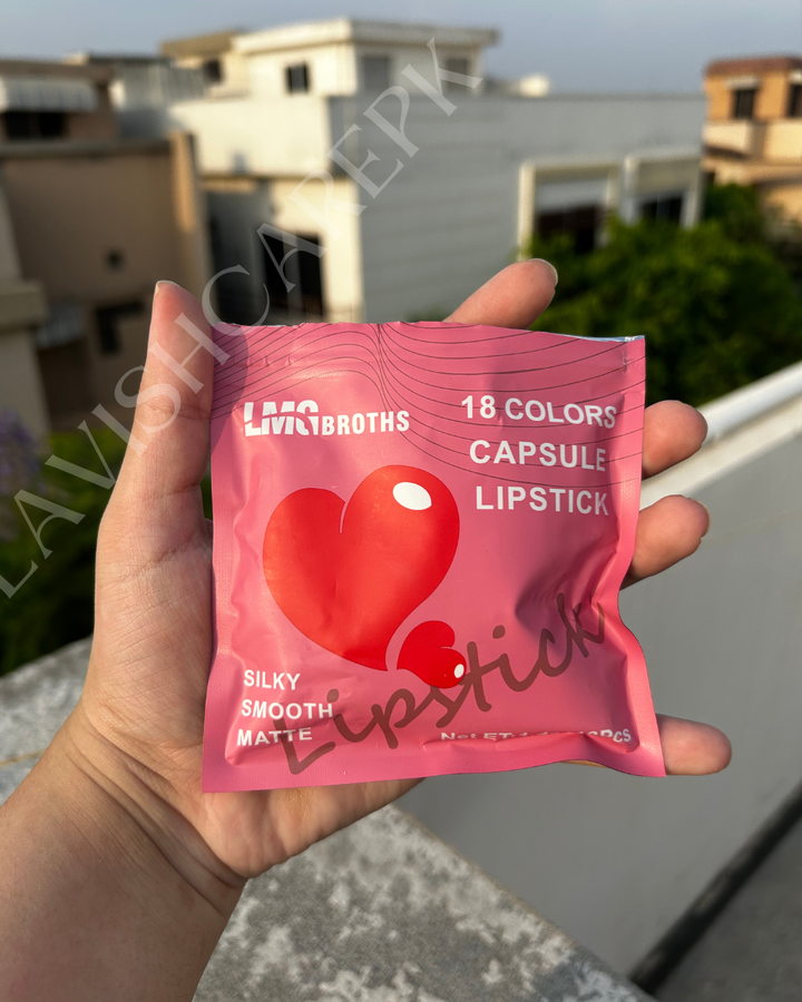 LMG BROTHS 18 COLOURS CAPSULE LIPSTICK PACK | 18 SHADES LIPSTICK SET