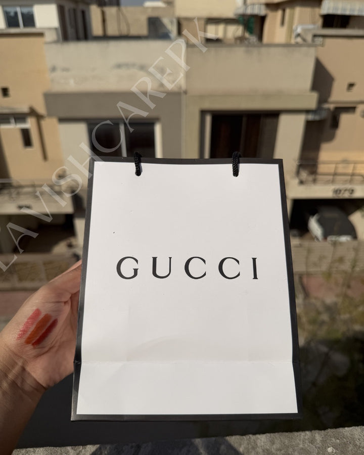 GUCCI TRIO LIPSTICK COLLECTION SET WITH GUCCI GIFT BAG