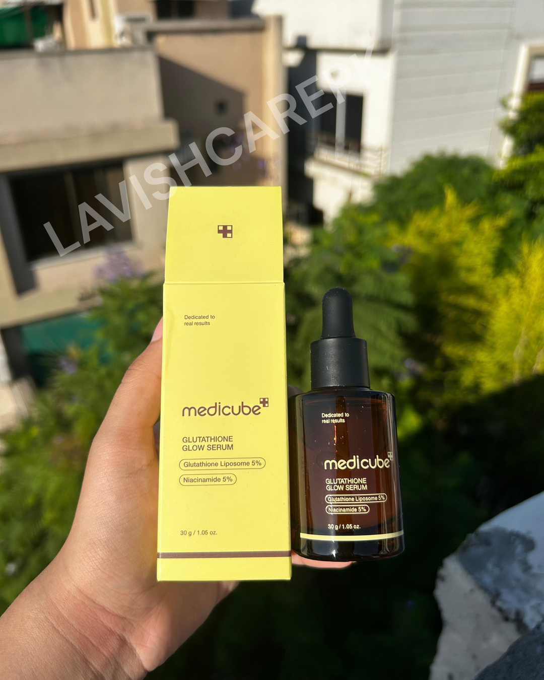 MEDICUBE Glutathione Glow Serum — Brighten, Lift & Revive