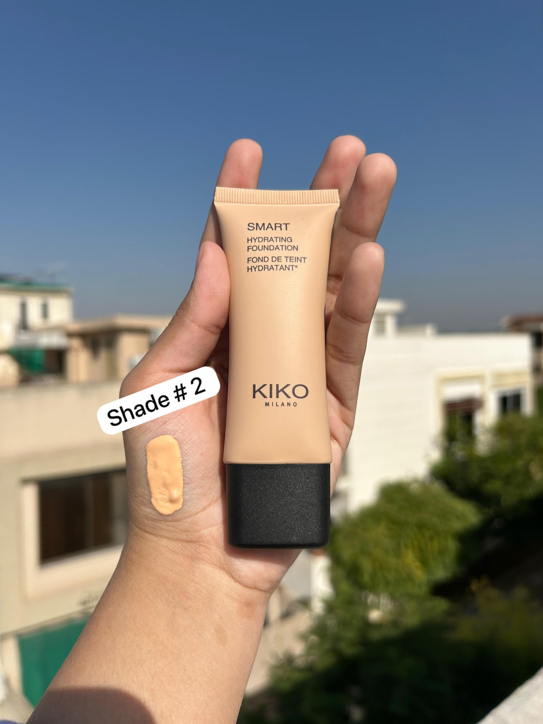 Kiko milano smart hydrating foundation 40 ml