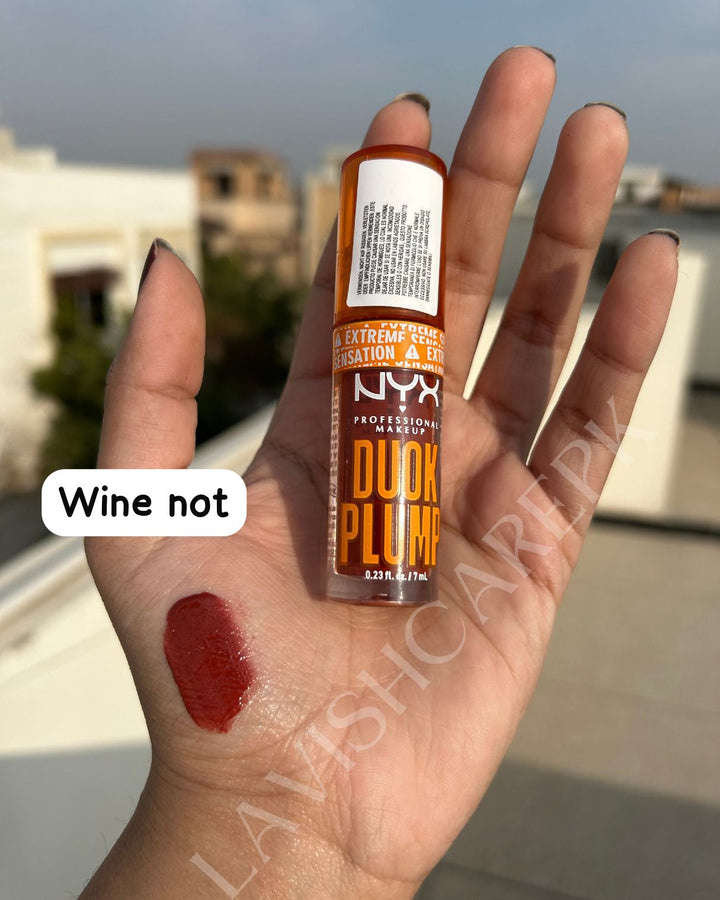 NYX DUCK PLUMP HIGH PIGMENT LIP GLOSS 7 ML EACH.