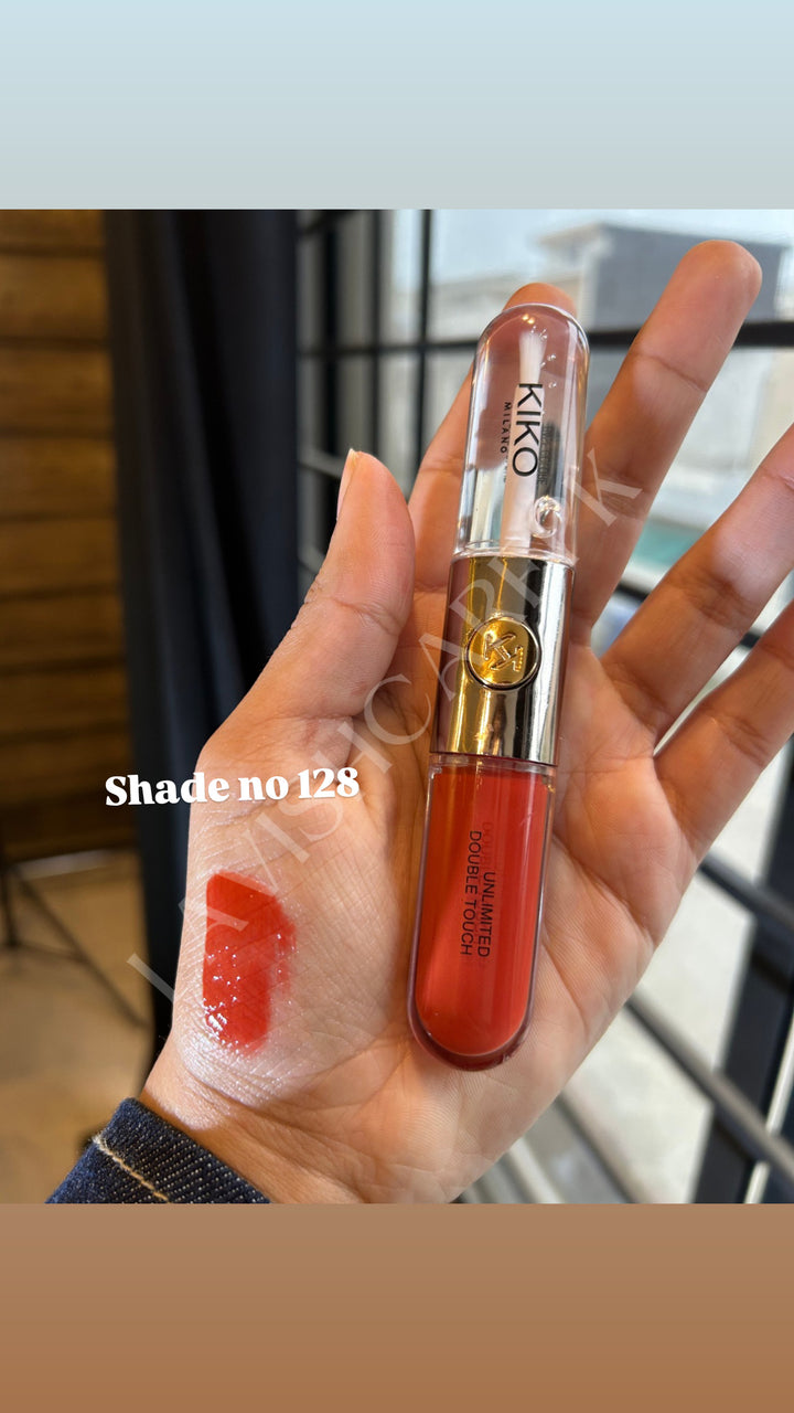 Kiko milano ultimate double touch liquid lip colour two faced