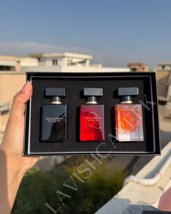 Dolce and gabbana perfume set of 3