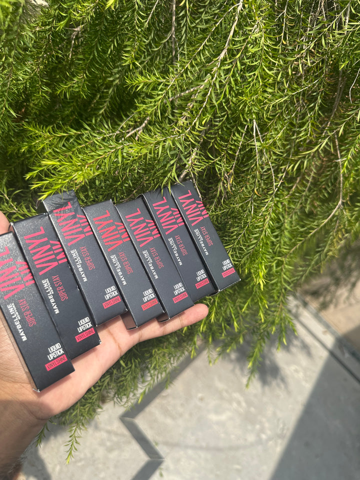 MAYBELLINE SUPERSTAY VINYL INK LIPSTICK BUY each now