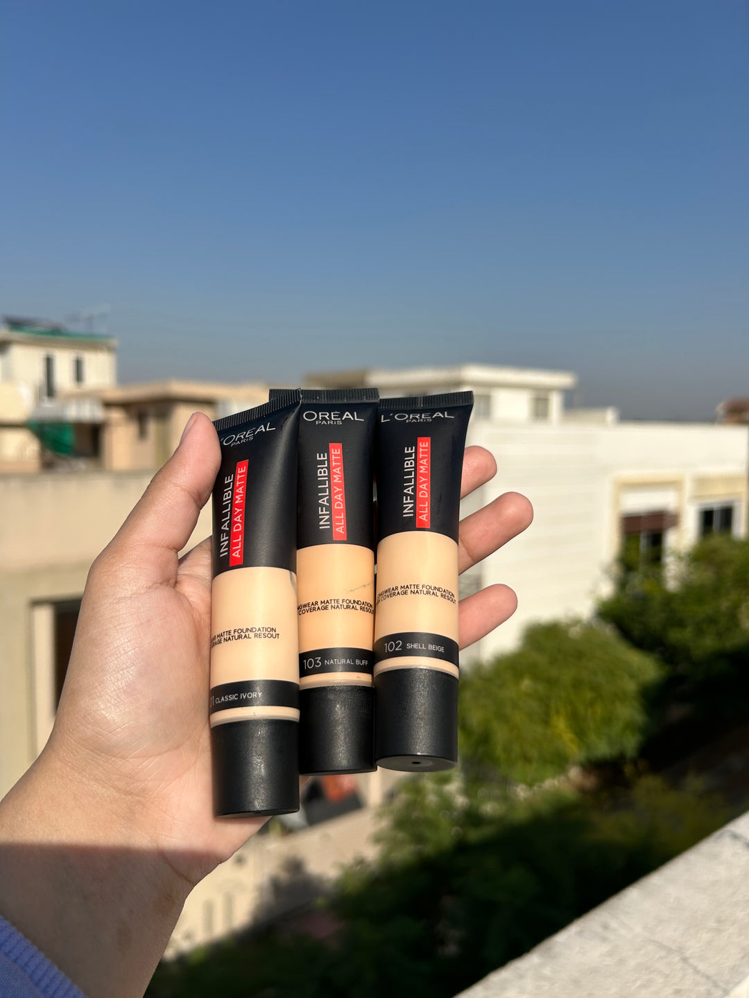 Loreal paris infallible all day matte long wear matte foundation 😍