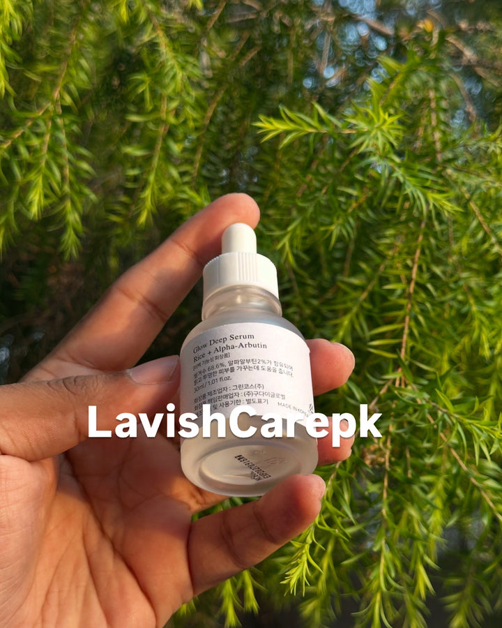 Beauty of Joseon Glow Deep serum including Rice and Alpha arbutin