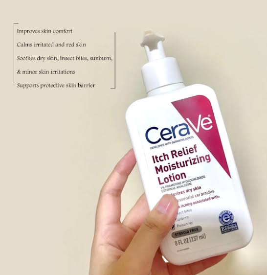 Cera ve Itch Relief Moisturizing Lotion