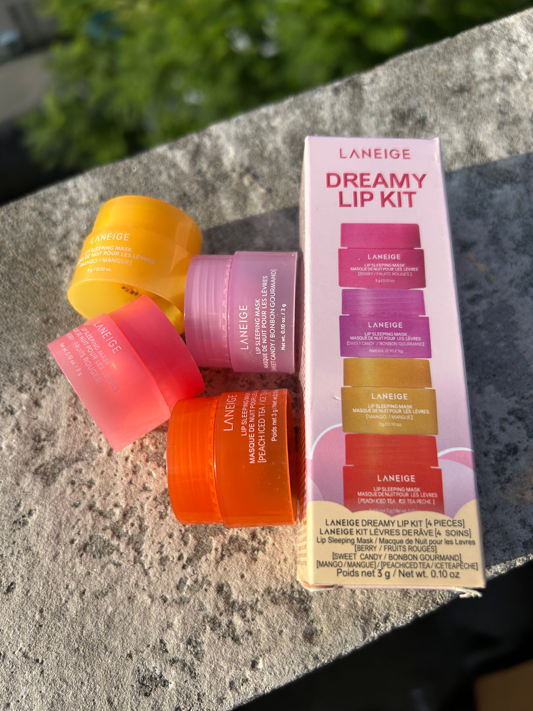 LANEIGE Lip Dreamy Kit Lip Sleeping Mask Bundle of 4 original lip care set in Pakistan
